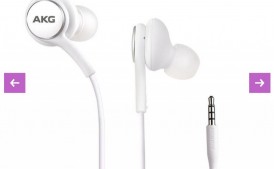 Słuchawki douszne Samsung AKG by harman EO-IG955-HF 3.5mm białe