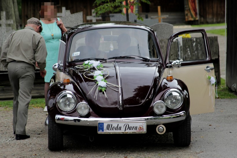Samochód do ślubu, na wesele VW Garbus