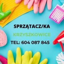 Sprzątaczka, sprzątacz-Krzyszkowice