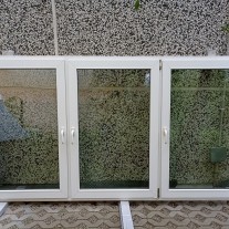 Okna PCV z demontażu białe