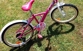 rower dla dziecka / dziewczynki / B'Twin 20 cali