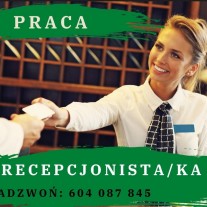 Recepcjonista/ka praca w systemie nocnym