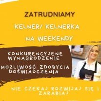 Kelner/ Kelnerka na weekendy - Krzyszkowice
