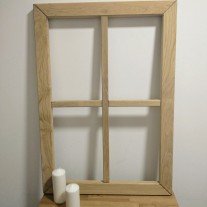 Dębowa rama dekoracyjna