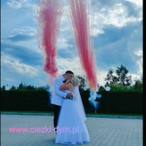 Ciężki dym / Fontanna ISKIER / Napis MIŁOŚĆ / " Taniec w chmurach"- wynajem na wesela !