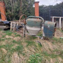 Betoniarka 150l używana,waga rolnicza dziesiętna