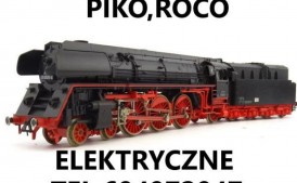 KUPIĘ KOLEJKI ELEKTRYCZNE,LOKOMOTYWY,WAGONY PIKO,ROCO TELEFON 694972047