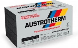 Styropian Austrotherm fasada EPS 31 grafit