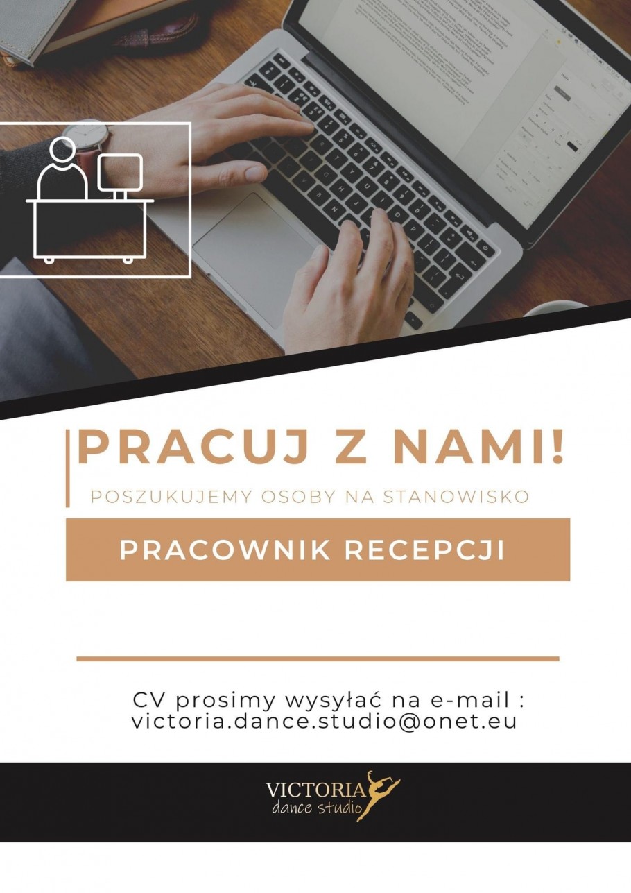 PRACA : recepcjonista w szkole tańca