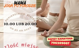 JOGA MYŚLENICE - KAMA YOGA - MAMA! JOGA po porodzie