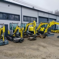 Wynajme koparkę wozidlo zagęszczarke