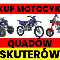 Skup Motocykli / Motorowerów / Quad - Uszkodzone / Całe - Gotówka 24H !