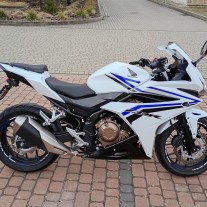 Honda CBR 500 po serwisie, niski przebieg