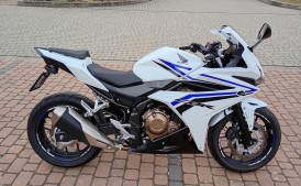 Honda CBR 500 po serwisie, niski przebieg