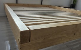 Łóżko lite drewno różne