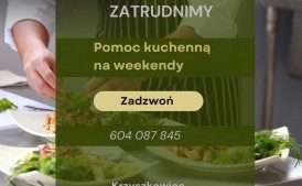 Pomoc kuchenna na weekendy