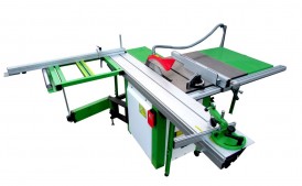 piła formatowa z podcinakiem / frezarka dolnowrzecionowa
