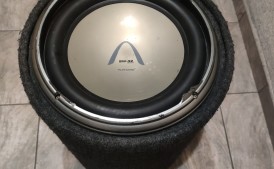 Tuba + Wzmacniacz + Kondensator do samochodu