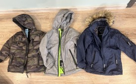 Kurtki zimowe chłopięce