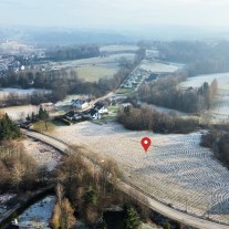 Działka budowlano-rolna/komercyjna w centrum Krzyszkowic