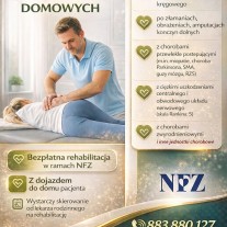 Rehabilitacja w domu pacjenta  krótkie terminy