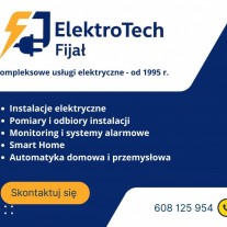 ElektroTech Fijał – usługi elektryczne | Myślenice i okolice