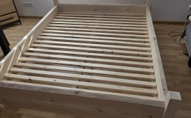 Łóżko lite drewno różne