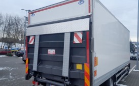 zabudowa izoterma kontener + winda