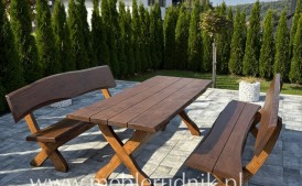 Promocja Meble ogrodowe góralskie  200cm