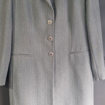 Komplet, spodnie i przedłużana marynarka