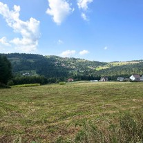 Piękna widokowa działka w Bogdanówce 81 ar