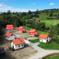Dom na widokowej działce w Trzebuni