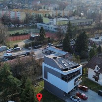 Działka w centrum Myślenic z pozwoleniem na budowę