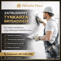 Zatrudnimy Tynkarza Maszynowego – Brygadzistę