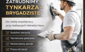 Zatrudnimy Tynkarza Maszynowego – Brygadzistę