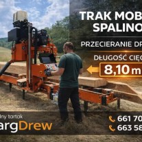 Trak mobilny / przejezdny spalinowy