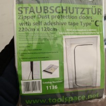 Drzwi remontowe przeciwpyłowe typ C