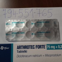 Arthrotec forte mizoprostol 200 zł