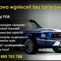 Naprawa wgnieceń bez lakierowania - PDR