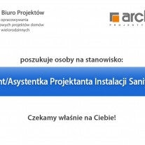 Asystent /Asystentka Projektanta Instalacji Sanitarnych