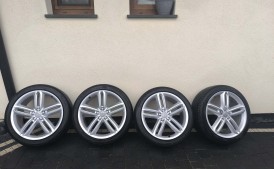 Alufelgi z oponami 20 cali oryginalne audi