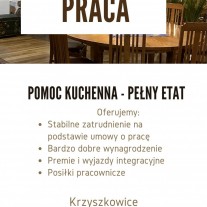 Pomoc kuchenna  na pełny etat - Krzyszkowice