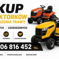 SKUP TRAKTORKÓW TRAKTORÓW DO TRAWY KOSIAREK TRAKTOR
