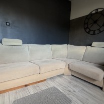 Duży narożnik sofa
