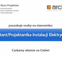 Projektant/Projektantka Instalacji Elektrycznych