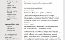 Szukam Pracy