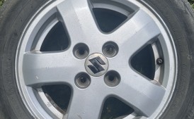 [SPRZEDAM] Koła Alufelgi 14" 4x100 + Opony Bridgestone Ecopia 165/65 R14