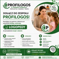 Logopeda – terapia dzieci | Gabinet Profilogos Myślenice | Praca popołudniami