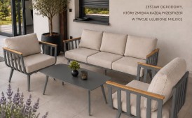 Meble tarasowe aluminium