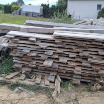 Deski i belki po budowie sprzedam